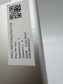 iPad Gen 8 2020 10.2in 32GB Silver 4G + Wifi 98% pin từ 85% từ AU (xước mặt lưng, xước viền, bụi màn, móp mặt lưng)