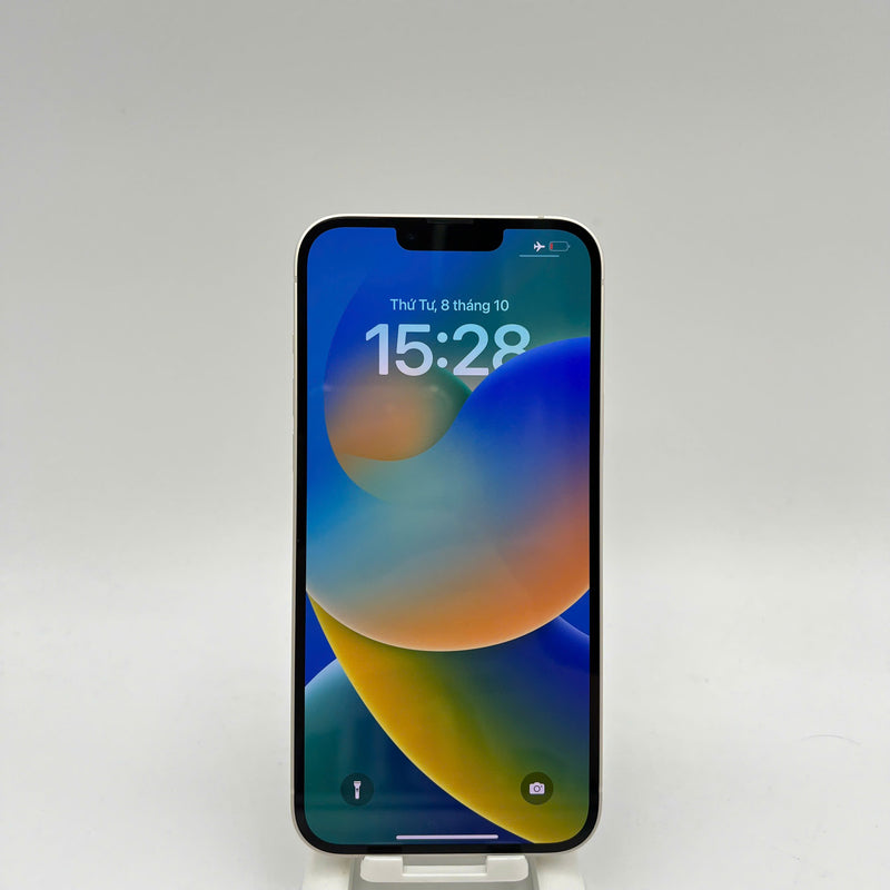 iPhone 14 Plus 128GB Trắng 98% pin 100% Quốc tế từ Apple (Đã thay pin, xước viền) - HH1382