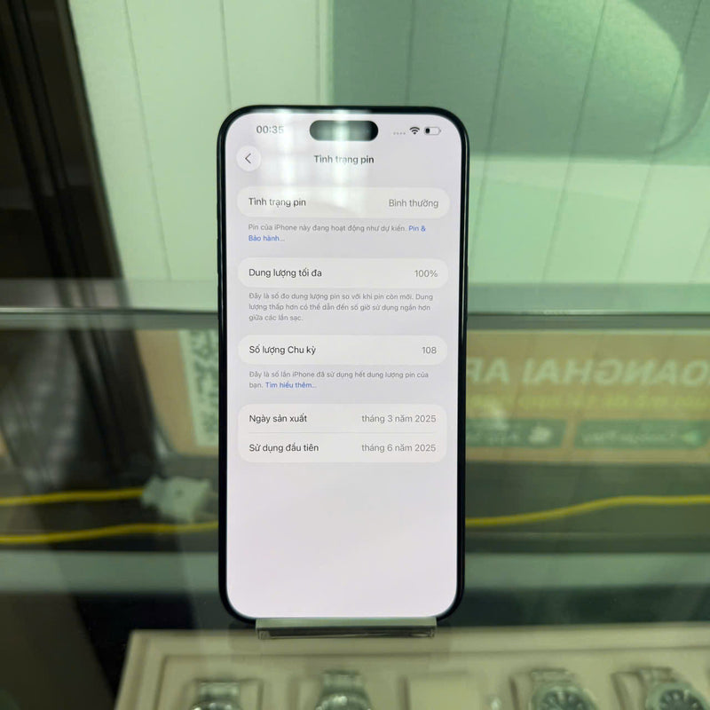 iPhone 15 Pro Max 512GB Xanh Dương 98% pin 100% Quốc Tế Apple - HH8814
