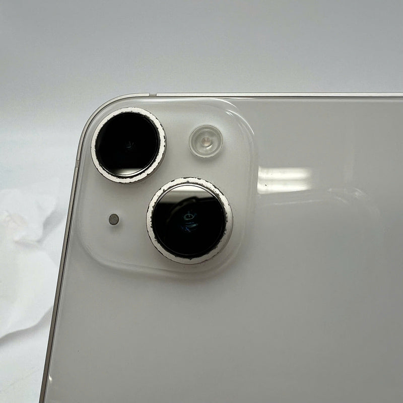 iPhone 14 128GB Trắng 98% pin 87% Quốc tế từ AU (Không dùng sim AU - xước màn, xước viền cam) - HH9149