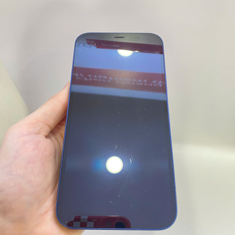 iPhone 12 128GB Xanh dương 98% pin 86% ĐBH Máy đã trả hết tiền mạng dùng như Quốc tế Apple (viền xước, màn xước, móp viền) - HH1562