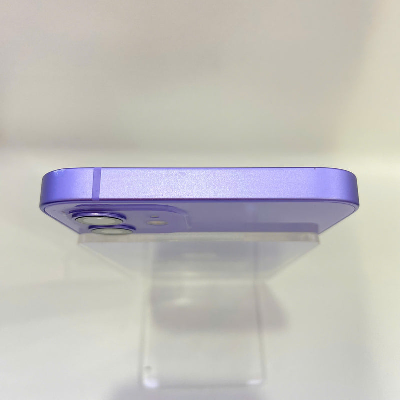 iPhone 12 128GB Tím 98% pin 87% Máy đã trả hết tiền mạng dùng như Quốc tế Apple (màn xước,móp viền) - HH2554