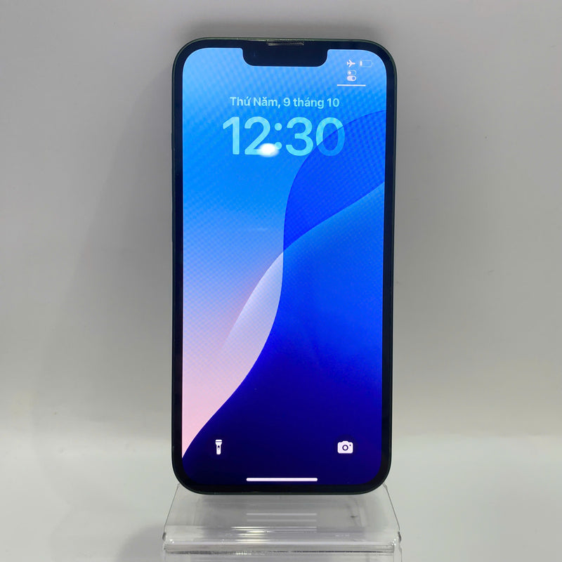 iPhone 13 128GB Xanh Lá 98% pin 85% Máy đã trả hết tiền mạng dùng như Quốc tế Apple (ám viền) - HH0613