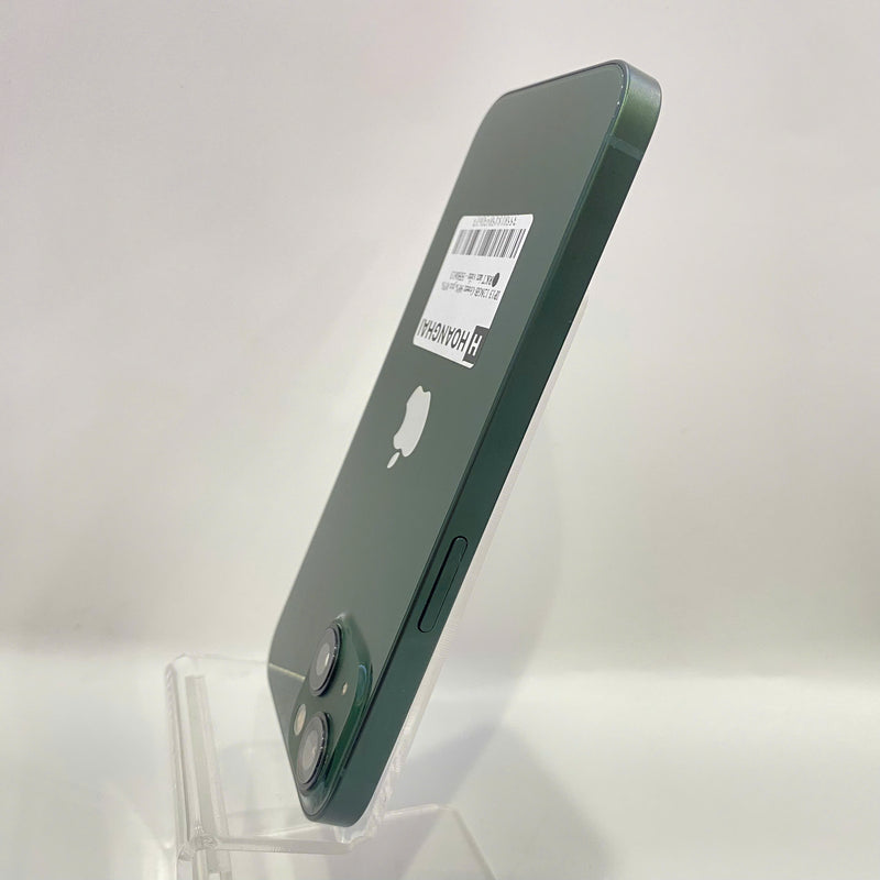 iPhone 13 128GB Xanh Lá 98% pin 85% Máy đã trả hết tiền mạng dùng như Quốc tế Apple (ám viền) - HH0613