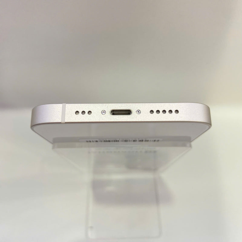 iPhone 14 128GB Trắng 98% pin 90% Quốc tế từ AU (Không dùng sim AU - xước viền chân sạc) - HH6488
