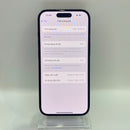 iPhone 15 256GB Đen 98% pin 89% Quốc tế từ SB (Không dùng sim SB - xước màn,móp viền)  - HH9982