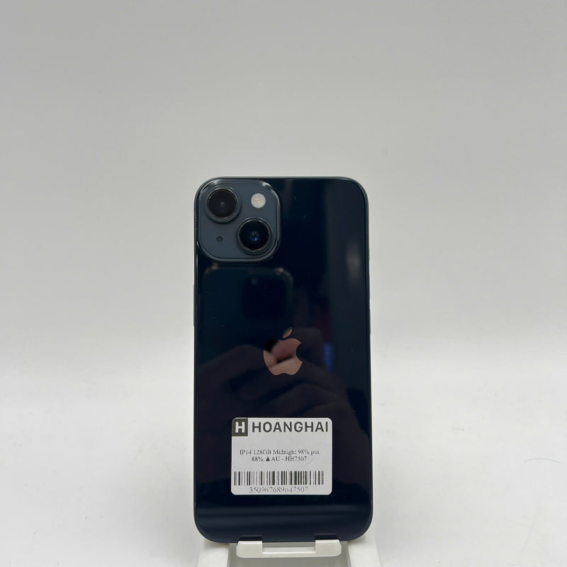 iPhone 14 128GB Đen 98% pin 88% Quốc tế từ AU (Không dùng sim AU)  - HH7507