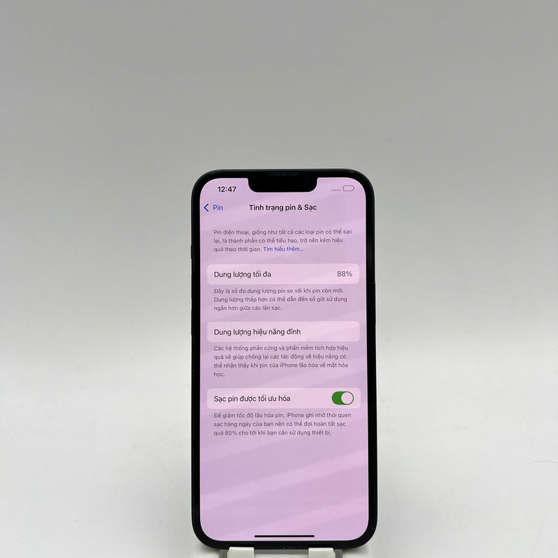 iPhone 14 128GB Đen 98% pin 88% Quốc tế từ AU (Không dùng sim AU)  - HH7507
