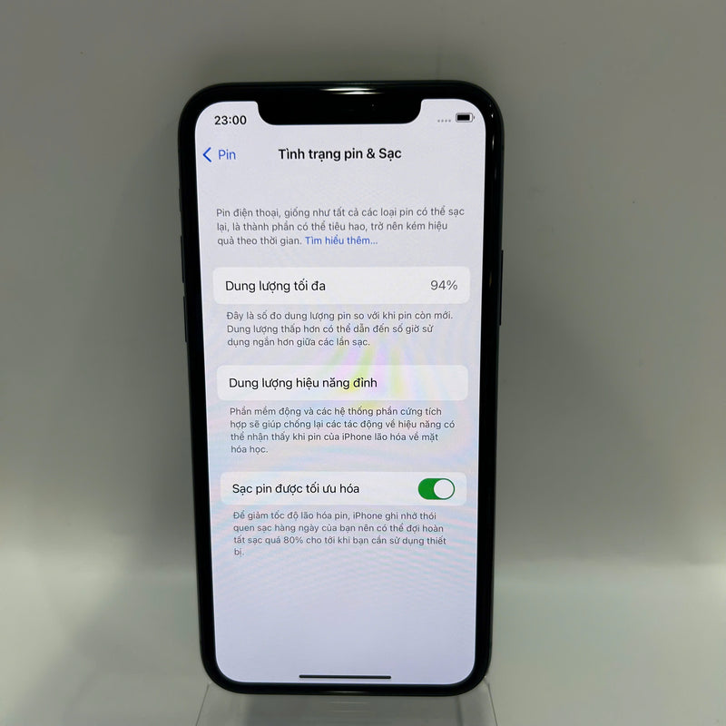 iPhone 11 Pro 256GB Xanh Lá 98% pin 94% Máy đã trả hết tiền mạng dùng như Quốc tế Apple (Đã thay pin) - HH3856