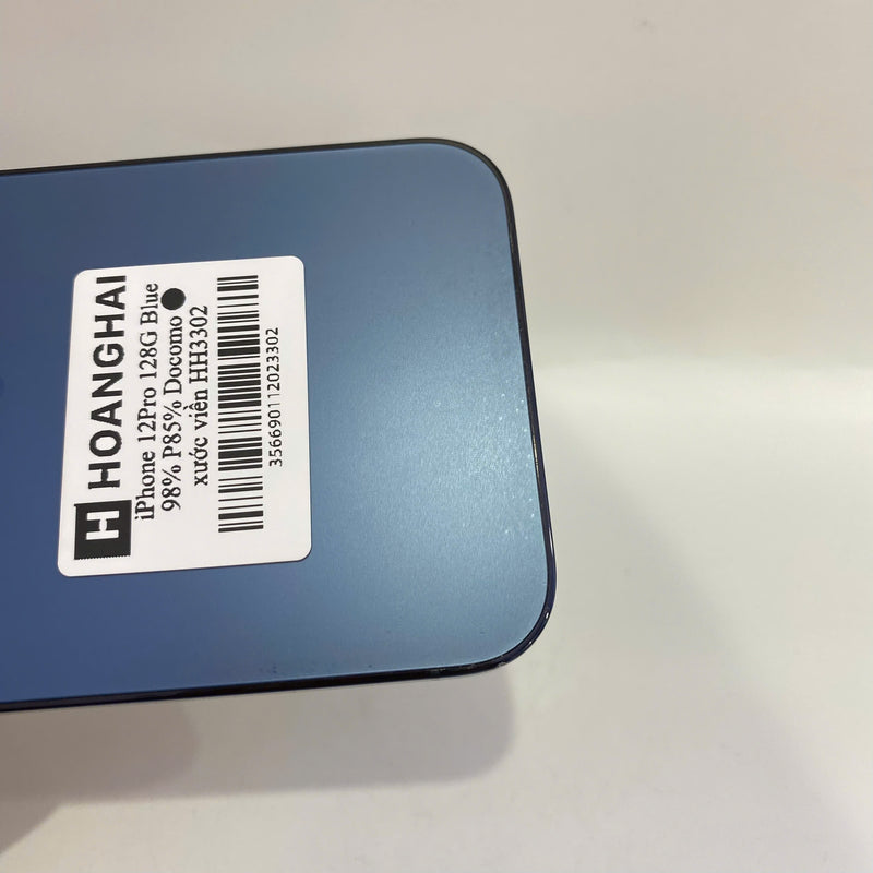 iPhone 12 Pro 128GB Xanh Dương 98% pin 85% Máy đã trả hết tiền mạng dùng như Quốc tế Apple (xước viền) - HH3302
