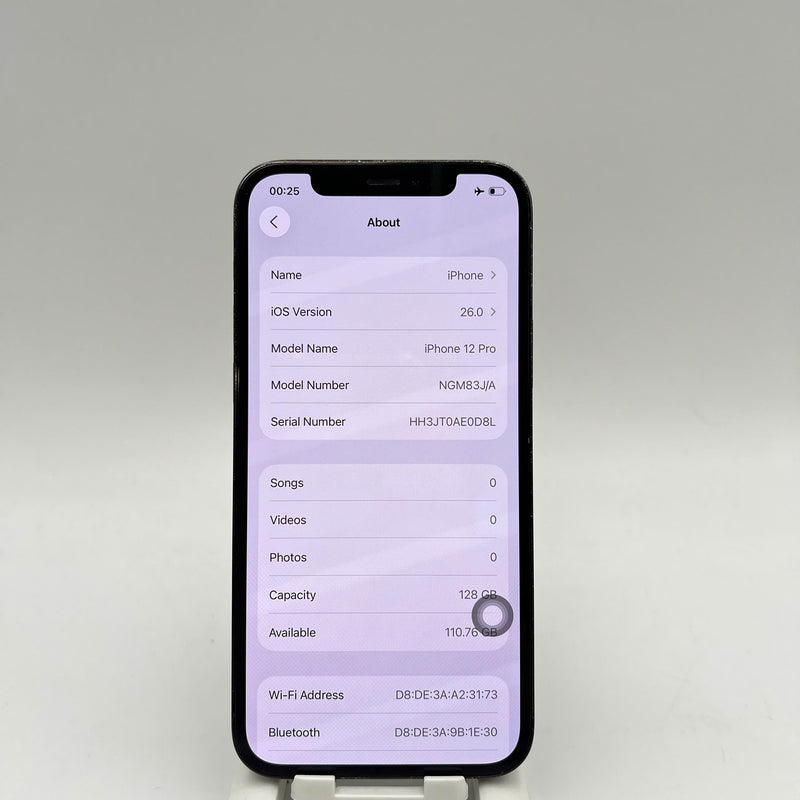 iPhone 12 Pro 128GB Xanh Dương 98% pin 85% ĐBH Máy đã trả hết tiền mạng dùng như Quốc tế Apple (viền xước) - HH1606