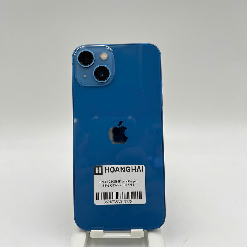 iPhone 13 128GB Xanh Dương 98% pin 88% Quốc tế Apple - HH7281