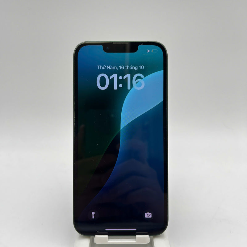 iPhone 13 256GB Xanh Lá 98% pin 85% Quốc tế Apple (ám viền, màn xước) - HH5946