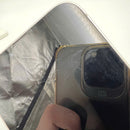 iPhone 13 128GB Trắng 98% pin 90% ĐBH Quốc tế từ AU (Không dùng sim AU - màn và viền xước, xước viền cam) - HH4669