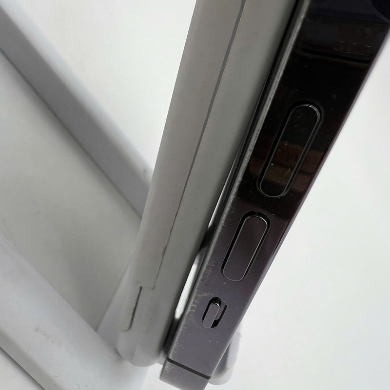 iPhone 14 Pro 256GB Tím 98% pin 85%  Máy đã trả hết tiền mạng dùng như Quốc tế Apple (ĐBH,pin và main ,Face ID LKCH,màn xước,xước sơn viền) - HH1139
