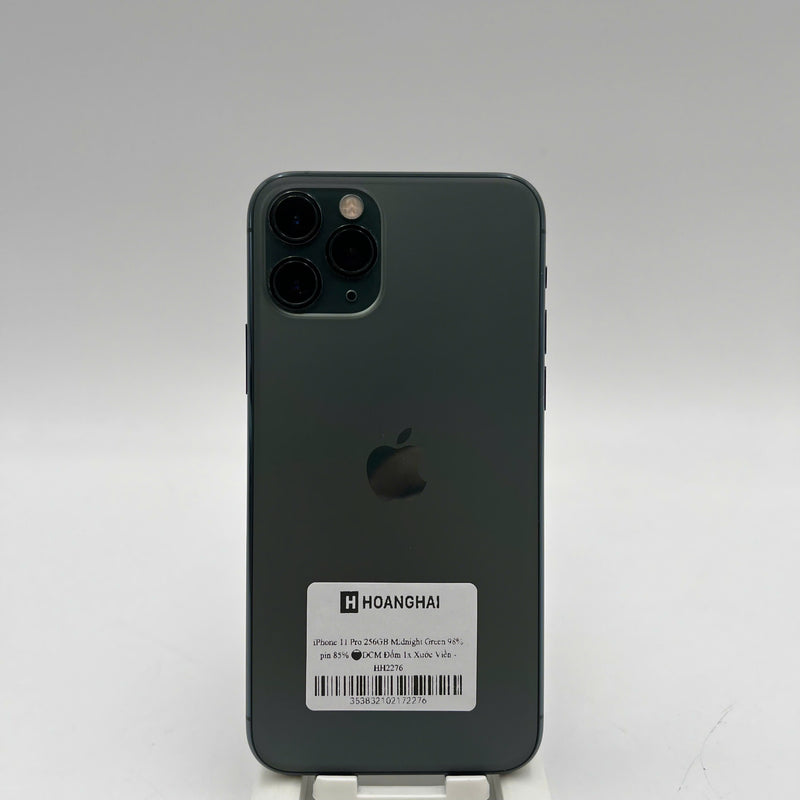 iPhone 11 Pro 256GB Xanh Lá 98% pin 85% Máy đã trả hết tiền mạng dùng như Quốc tế Apple (đốm 1x, xước viền) - HH2276