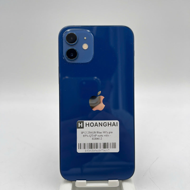 iPhone 12 256GB Xanh dương 98% pin 85% Quốc tế Apple (xước viền) - HH0612
