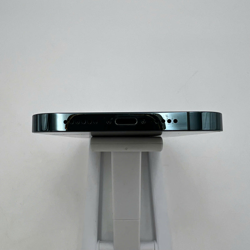 iPhone 12 Pro Max 256GB Xanh Dương 98% pin 90% Máy đã trả hết tiền mạng dùng như Quốc tế Apple (Màn và pin LKCH, xước màn, viền xước, đốm 2.5x) - HH9921