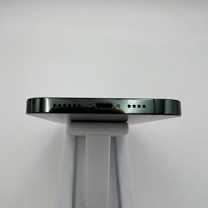 iPhone 13 Pro Max 128GB Xanh Lá 98% pin 89% Máy đã trả hết tiền mạng dùng như Quốc tế Apple  (khung camera xước) - HH8135