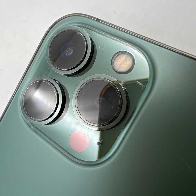 iPhone 13 Pro Max 128GB Xanh Lá 98% pin 89% Máy đã trả hết tiền mạng dùng như Quốc tế Apple  (khung camera xước) - HH8135