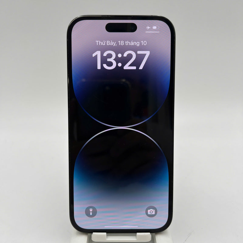 iPhone 14 Pro 128GB Đen 98% pin 88% Quốc tế từ SB (Không dùng sim SB - màn xước) - HH6907