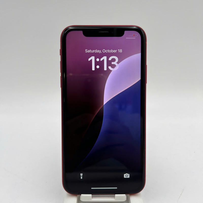 iPhone XR 64GB Đỏ 98% pin 100% Máy đã trả hết tiền mạng dùng như Quốc tế Apple (Đã thay pin - xước viền cam) - HH5922