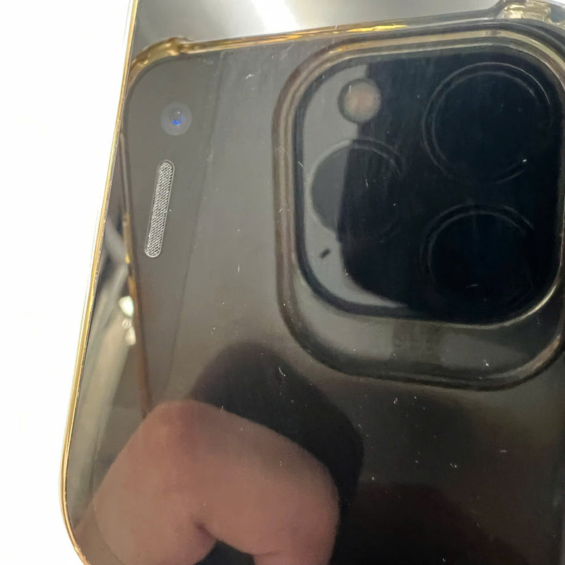 iPhone 12 Pro 128GB Vàng 98% pin 89% Máy đã trả hết tiền mạng dùng như Quốc tế Apple (màn xước) - HH7003