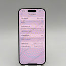 iPhone 15 Pro 128GB Tự Nhiên 98% pin 86% Quốc tế từ DCM (Không dùng sim DCM - Đốm 0.5x, viền xước, viền cam xước) - HH7932