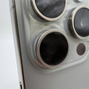 iPhone 15 Pro 128GB Tự Nhiên 98% pin 86% Quốc tế từ DCM (Không dùng sim DCM - Đốm 0.5x, viền xước, viền cam xước) - HH7932