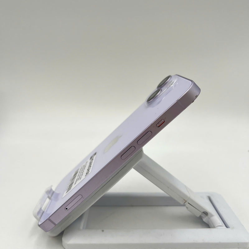 iPhone 14 128GB Tím 98% pin 85% Quốc tế từ SB (Không dùng sim SB - sứt viền, đốm 1x, viền cam xước) - HH9394