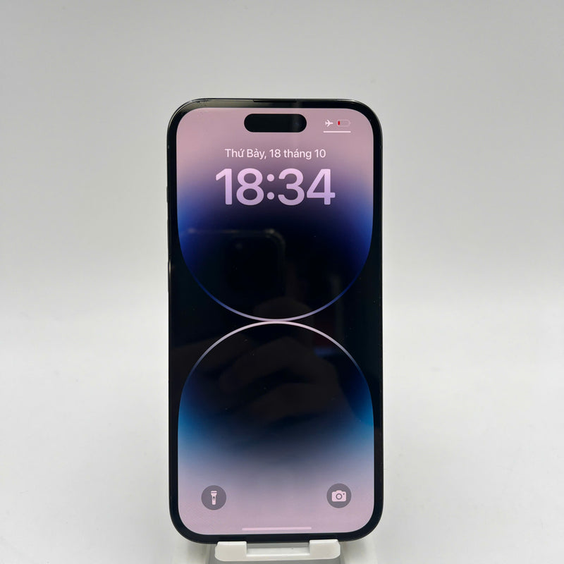 iPhone 14 Pro 256GB Đen 98% pin 85% Máy đã trả hết tiền mạng dùng như Quốc tế Apple (đốm 3x) - HH1254