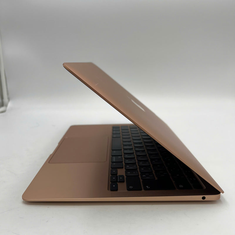Macbook Air 2020 13.3" Vàng Intel Core i5/ RAM 16GB /SSD 256GB 98% BPTN (sạc 317 lần - xước mặt C góc trái)