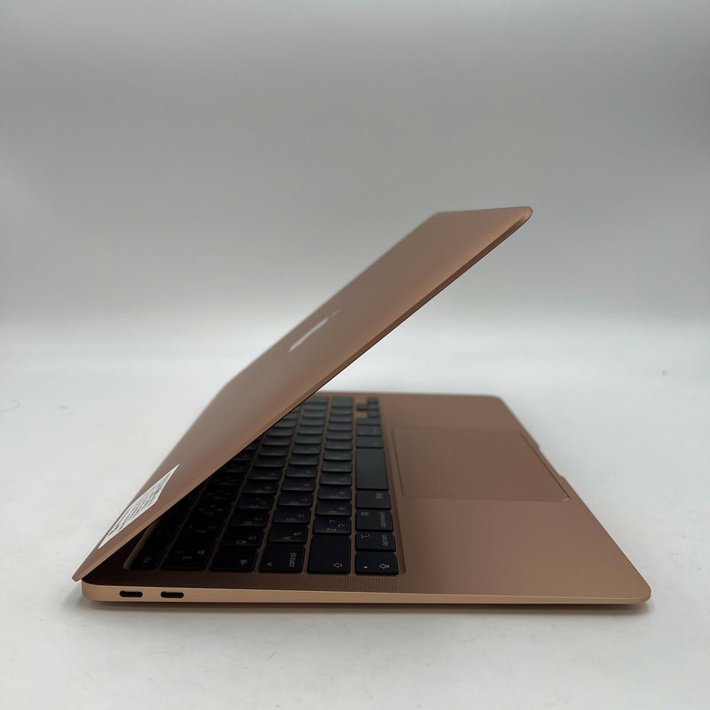 Macbook Air 2020 13.3" Vàng Intel Core i5/ RAM 16GB /SSD 256GB 98% BPTN (sạc 317 lần - xước mặt C góc trái)