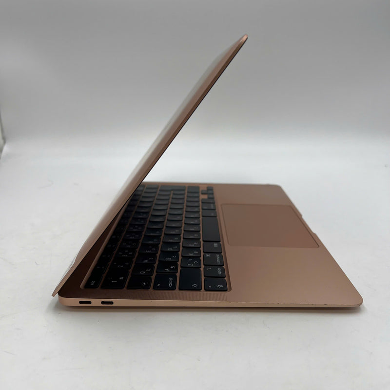 Macbook Air 2020 13.3" Vàng Intel Core i3/ RAM 8GB/ SSD 256GB 97% BPTN (Sạc 255 lần - xước viền, sứt viền)