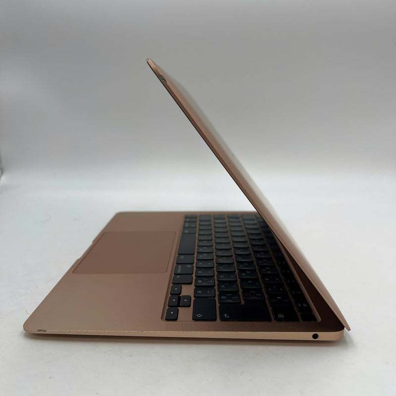 Macbook Air 2020 13.3" Vàng Intel Core i3/ RAM 8GB/ SSD 256GB 97% BPTN (Sạc 255 lần - xước viền, sứt viền)