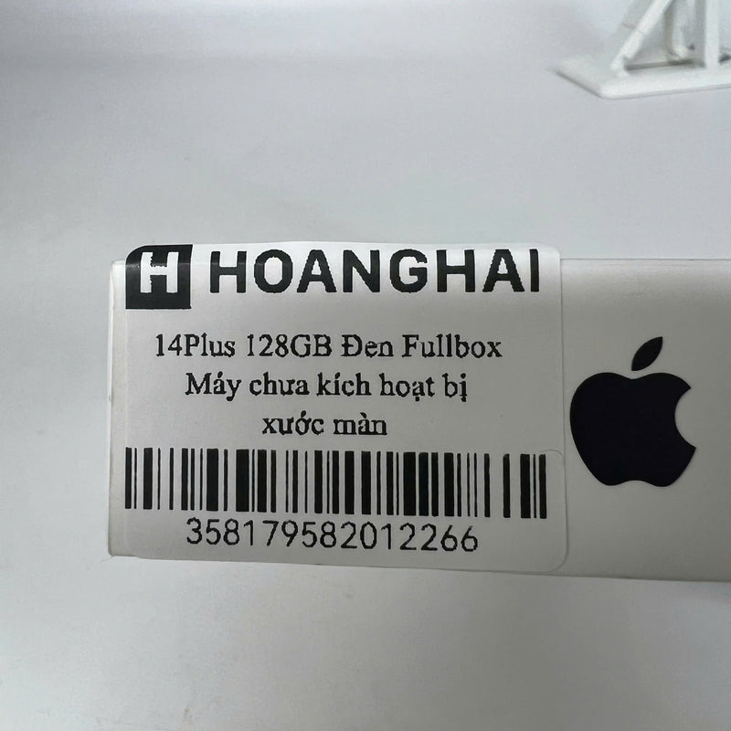 iPhone 14 Plus 128GB Đen 100% FullBox Quốc Tế Apple (xước màn) - HH2266