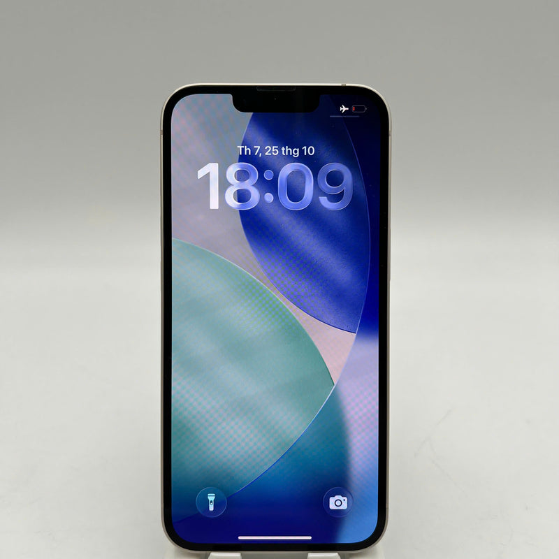 iPhone 14 128GB Trắng 98% pin 100% Quốc Tế Apple (Đã thay pin, móp viền) - HH1455