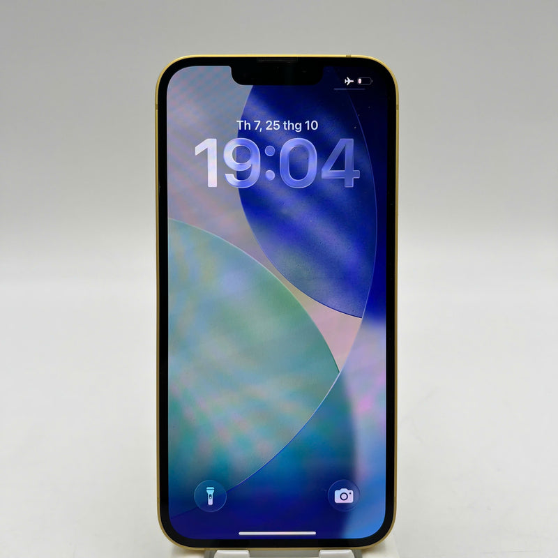 iPhone 14 128GB Vàng 98% pin 100% Quốc tế Apple (Đã thay pin, xước viền, xước viền cam) - HH7549