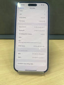 iPhone 16 Plus 256GB Xanh dương 99% pin 95% Quốc Tế Apple - HH4538