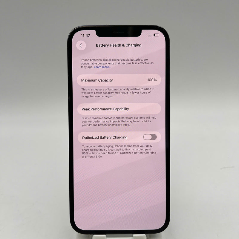 iPhone 12 Pro Max 256GB Xanh Dương 98% pin 100% Quốc tế từ SB (Không dùng sim SB - Đã thay pin) - HH6003