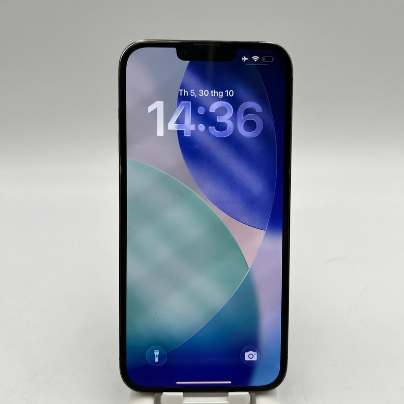 iPhone 13 Pro Max 256GB Đen 98% pin 100% Quốc tế từ AU (Không dùng sim AU - Đã thay pin, đốm 3x, xước viền cam) - HH2155