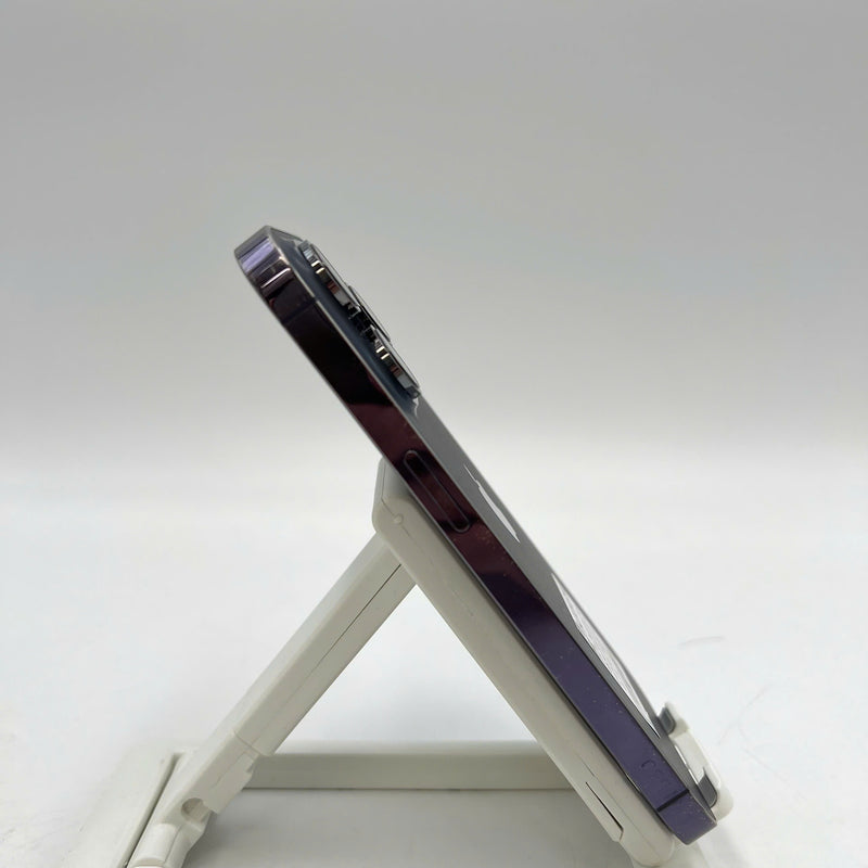 iPhone 14 Pro 128GB Tím 98% pin 100% Quốc tế từ DCM (Không dùng sim DCM - Đã thay pin, đốm 0.5x/3x, xước viền cam, xước sơn viền - HH4287