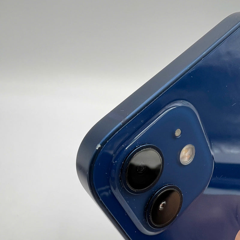 iPhone 12 128GB Xanh dương 98% pin 100% Quốc tế Apple (Đã thay pin, ám viền, xước viền, viền cam xước, đốm 1x) - HH2891