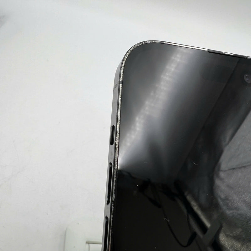 iPhone 14 Pro 256GB Đen 97% pin 100% Quốc tế từ AU (Không dùng sim AU - Đã thay pin, đốm 0.5x/3x, viền xước xấu, viền cam xước) - HH9729