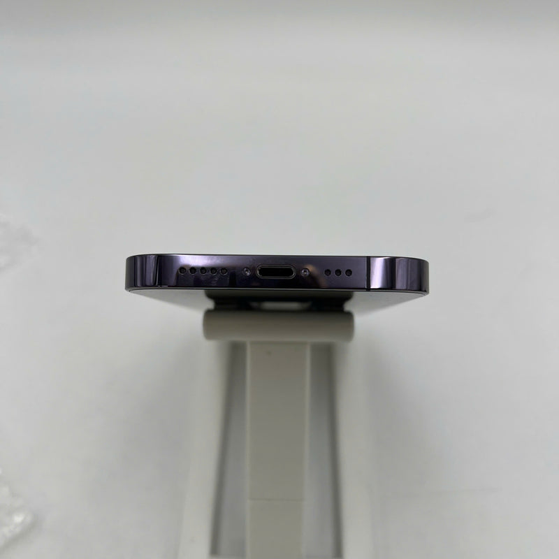 iPhone 14 Pro 128GB Tím 98% pin 100% Máy đã trả hết tiền mạng dùng như Quốc tế Apple (Đã thay pin, đốm 3x) - HH5411