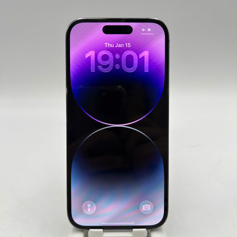 iPhone 14 Pro 128GB Tím 98% pin 100% Quốc tế từ AU (Không dùng sim AU - Đã thay pin, xước sơn viền, xước viền cam, đốm 3x) - HH0206