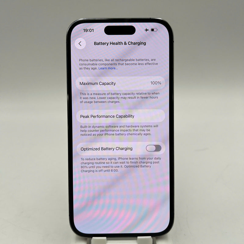 iPhone 14 Pro 128GB Tím 98% pin 100% Quốc tế từ AU (Không dùng sim AU - Đã thay pin, xước sơn viền, xước viền cam, đốm 3x) - HH0206