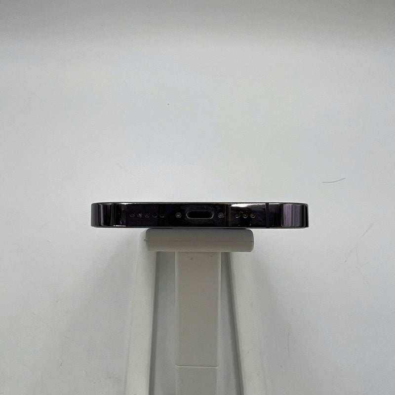 iPhone 14 Pro 128GB Tím 98% pin 100% Quốc tế từ AU (Không dùng sim AU - Đã thay pin, xước sơn viền, xước viền cam, đốm 3x) - HH0206