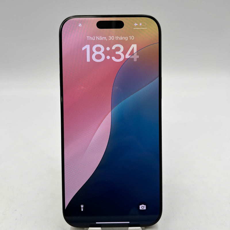 iPhone 16 Pro Max 256GB Đen 98% pin 100% Quốc tế từ SB (Không dùng sim SB - xước viền, xước viền cam) - HH5665