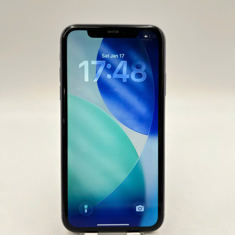 iPhone 11 128GB Tím 98% pin 100% Quốc Tế Apple (Đã thay pin, xước viền, mã LL/A) - HH8458